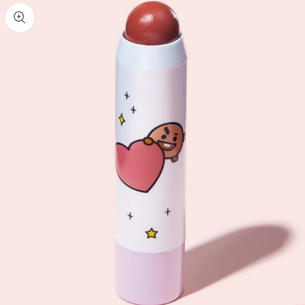 NIB the creme shop BT21 lip and cheek chic stick color rocky road